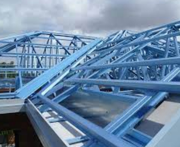 aluzinc-roll forming light weight steel truss system