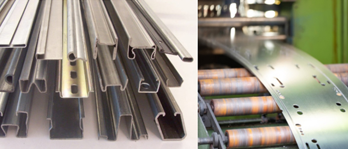 different type of roll forming product profiles