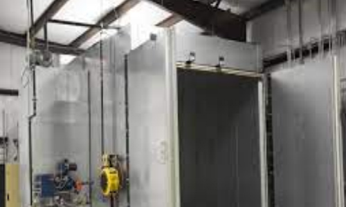 powder coating systems oven panel